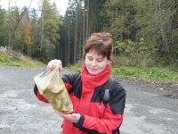 jen tak se Hanka prošla lesem